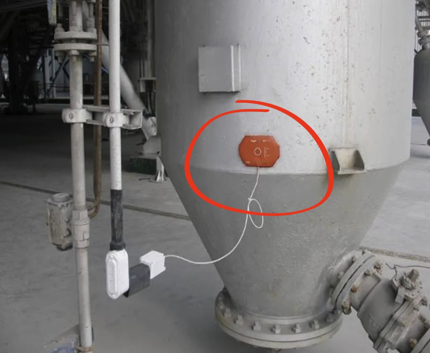 Power Plant Fly-Ash Hopper Auto-Ignition Prevention — field installation photo
