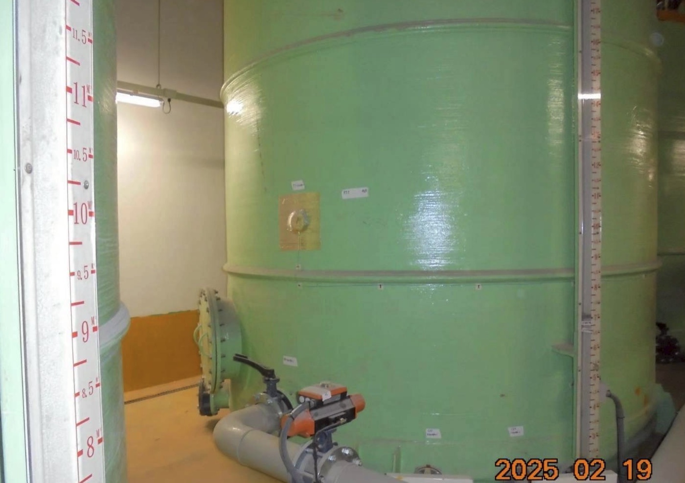 TSMC Nanjing Fab — Wastewater Tank Large-Area Thermal Monitoring — field installation photo