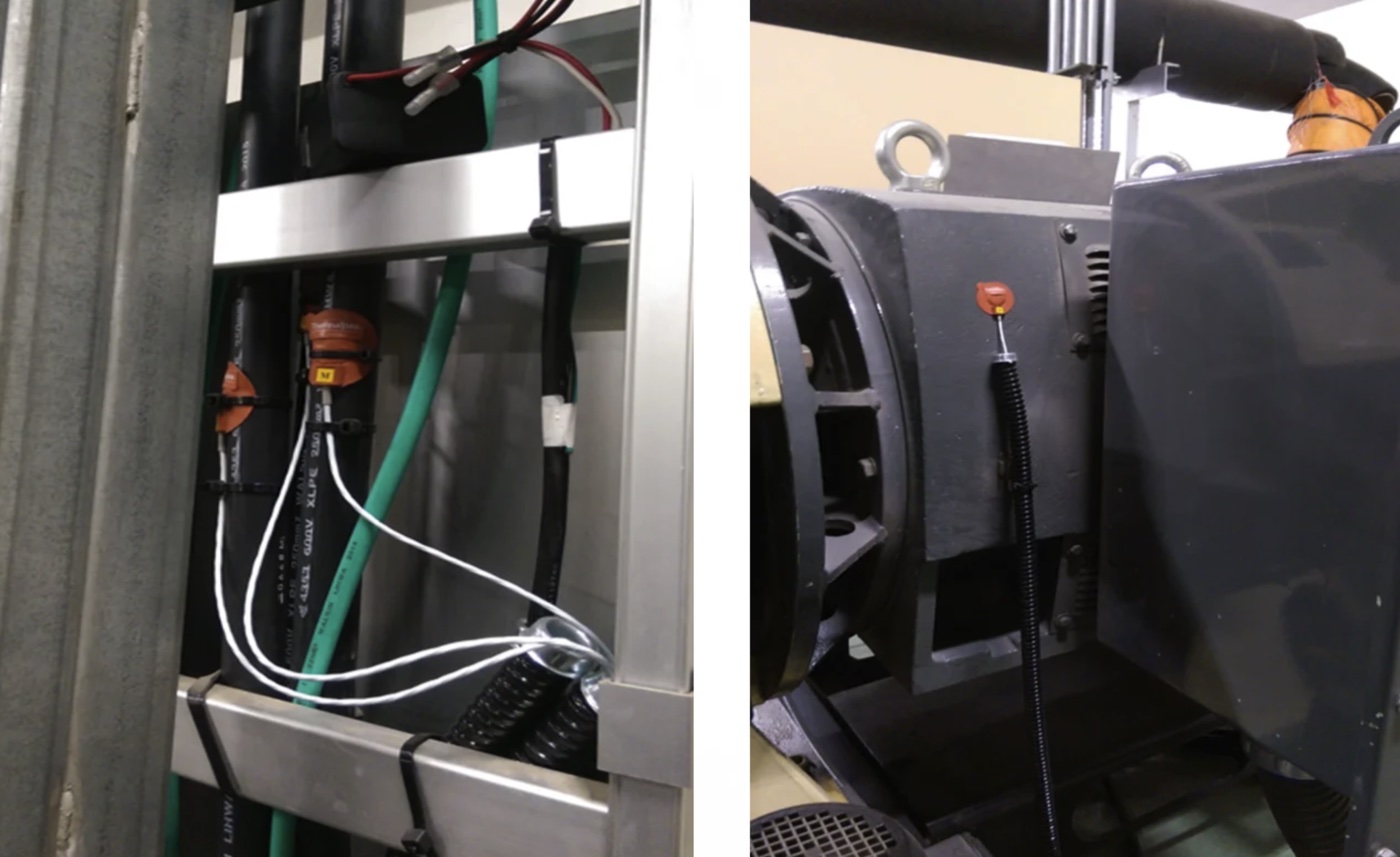 UMC — Power Cable & Critical Equipment Thermal Monitoring — field installation photo